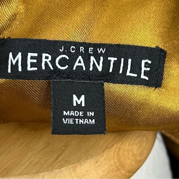 J Crew Mercantile Goldenrod Teddy Bomber Jacket M - Picture 7 of 7